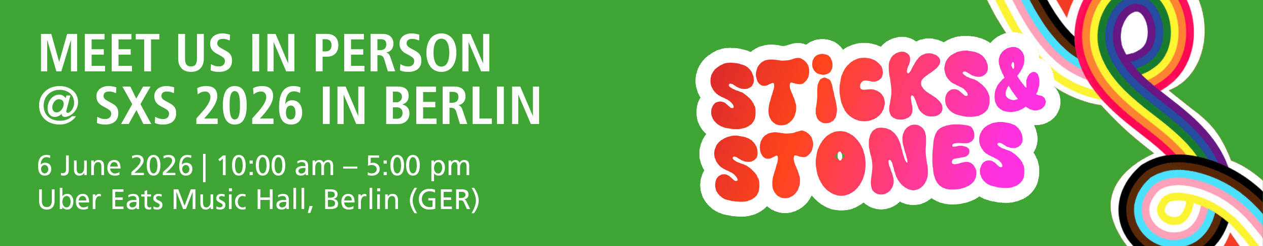 Banner Jobs | STICKES & STONES 2026 EN