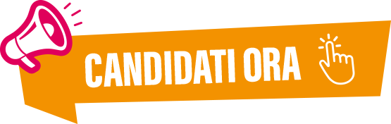 Button Jetzt bewerben orange/pink IT