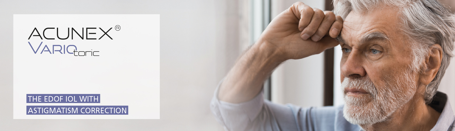 Startseitenheader ACUNEX Vario Toric EN | International 