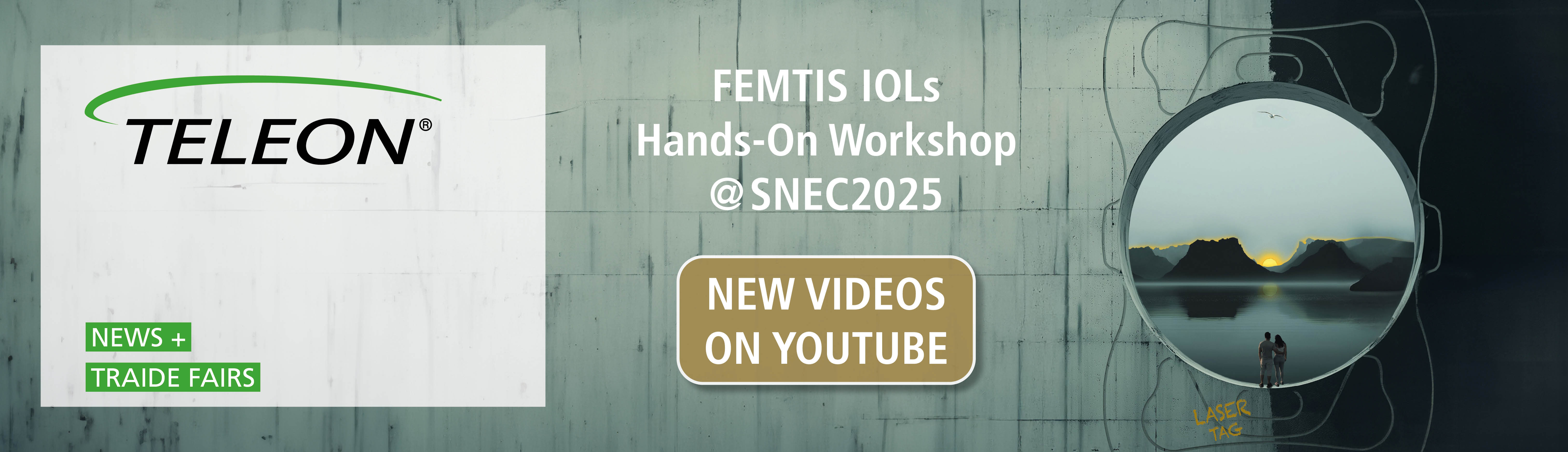 Header EN Newsbeitrag | FEMTIS IOLs Hands-On Workshop @ SNEC2025 | 9.9.25