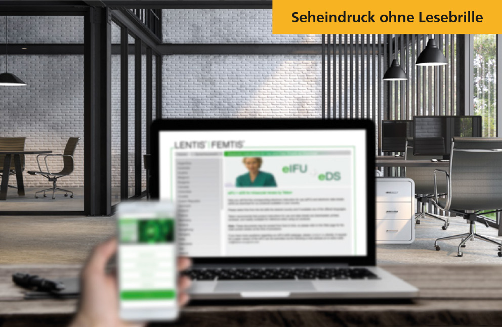 LENTIS Mplus Seheindruck ohne Lesebrille DE neu