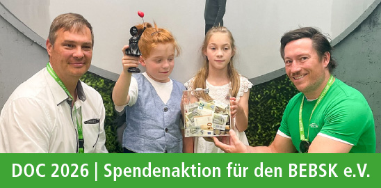 News Teaser | DOC 2026 Spendenaktion DE
