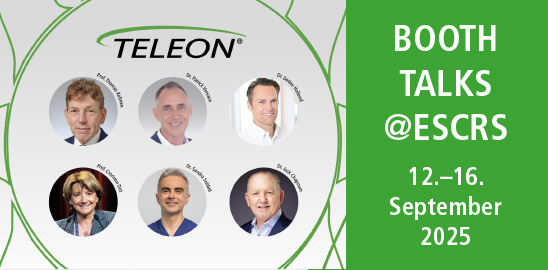 News Teaser | Teleon Booth Talks @ESCRS 2025
