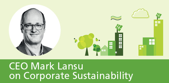 News Teaser Mark Lansu on Sustainability