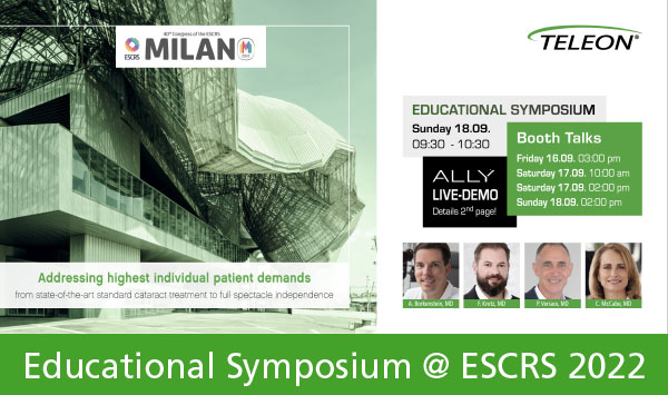 Educational Symposium @ ESCRS 2022