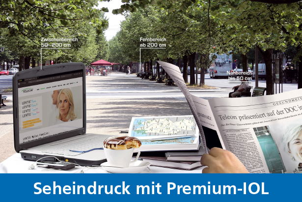Seheindruck Premium-IOL